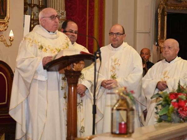 Fr. Francis Calleja OSA celebrates 50 years of Priestly Ministry